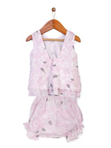 Nino Bambino 100% Organic Cotton Pink Top & Bottom Set For Baby Girls