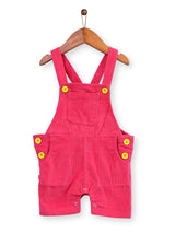 Nino Bambino 100% Organic Cotton Multi Color Half T-shirt & Dungaree Set For Baby Boy