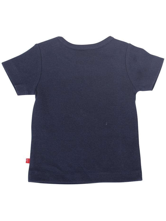 Round Neck Fish Print Short Sleeve T-Shirt For Baby Boys – Nino Bambino