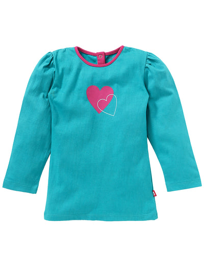 Nino Bambino 100% Organic Cotton Dungaree Dress Set For Baby Girls