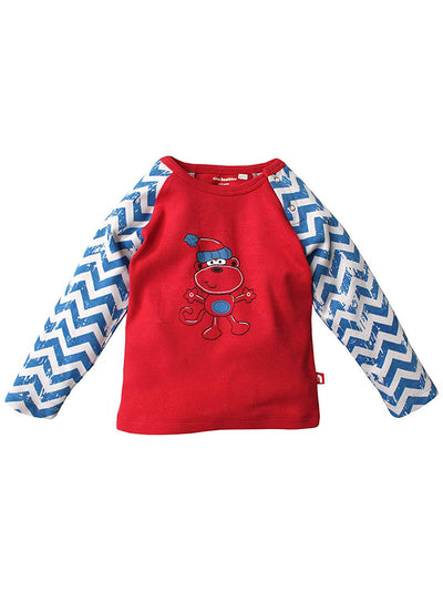 Nino Bambino 100% Organic Cotton Top And Bottom Set For Boy