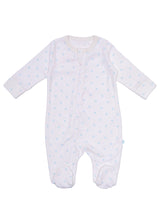 Nino Bambino 100% Organic Cotton White & Blue Print Essentials Gift Sets Pack Of 10 For Newborn Baby Boys