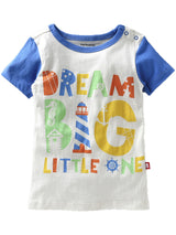 Nino Bambino 100% Organic Cotton Short Sleeve T-shirt For Baby Boy