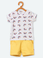 Nino Bambino 100% Organic Cotton Half T-shirt & Shorts Set For Baby Boy