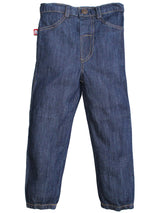 Nino Bambino 100% Organic Cotton Blue Denim Jeans For Baby Girls