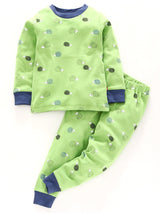 Nino Bambino 100% Organic Cotton Long Sleeve Pyjama Set/Top And Bottom Set For Babies & Kids
