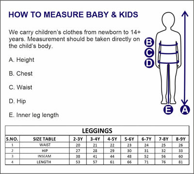 Nino Bambino 100% Organic Cotton Legging Set Pack of 2 For Baby Girls