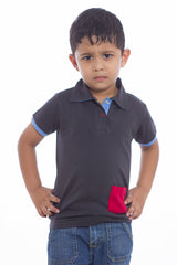 Nino Bambino 100% Organic Cotton Half Sleeves Polo T-Shirt