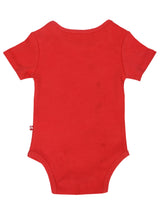 Nino Bambino 100% Organic Cotton Round Neck Short-Sleeve Bodysuits For Baby Boy