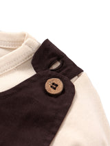 Nino Bambino 100% Organic Cotton T-Shirt & Dungaree Set