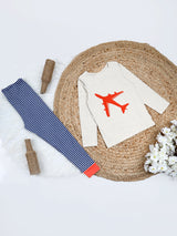 Nino Bambino 100% Organic Cotton Long Sleeve Pajama Sets/Top And Bottom Sets For Boys