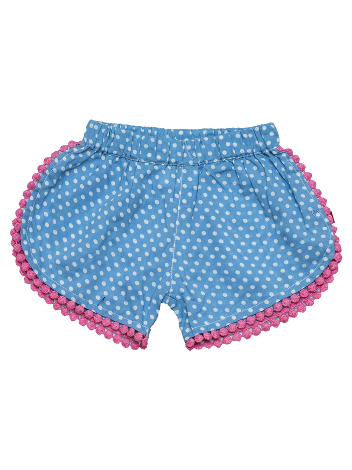 Nino Bambino 100% Organic Cotton Shorts For Baby Girls.