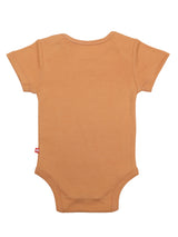 Nino Bambino 100% Organic Cotton Short Sleeves Multi-Color Pack Of 3 Bodysuit For Unisex Baby