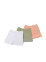 Nino Bambino 100% Organic Cotton Multi-Color Shorts Sets Pack Of 3 For Boy.