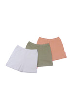 Nino Bambino 100% Organic Cotton Multi-Color Shorts Sets Pack Of 3 For Boy.