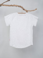 Nino Bambino 100% Organic Cotton Short Sleeve White T-shirts For Boys