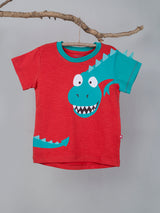 Nino Bambino 100% Organic Cotton Short Sleeve T-Shirt For Baby Boy