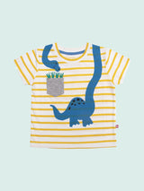 Nino Bambino 100% Organic Cotton T-Shirt & Shorts Set For Unisex Baby Baby Boy & Baby Girls