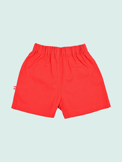 Nino Bambino 100% Organic Cotton Half T-Shirt & Shorts Set For Unisex Baby Baby Boy & Baby Girls