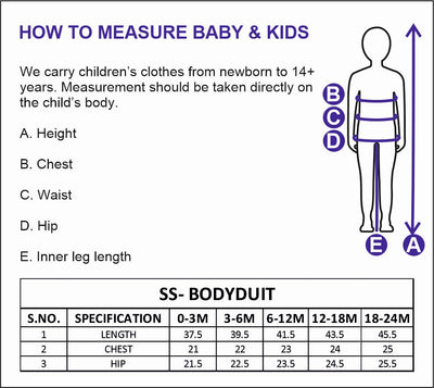 Nino Bambino 100% Organic Cotton Round Neck Carrot Color Short Sleeves Star Print Bodysuit For Unisex Baby