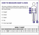 Nino Bambino 100% Organic Cotton Round Neck Short Sleeve Aqua Sky T-Shirt For Baby Girls