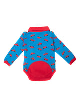 Nino Bambino 100% Organic Cotton Collar Bodysuit For Baby Boy