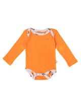 Nino Bambino 100% Organic Cotton Long Sleeve Lap Shoulder Bodysuit Pack of 2 For Unisex Baby