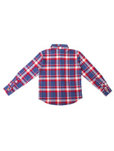 Nino Bambino 100% Organic Cotton Blue Check Shirts For Boy
