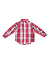 Nino Bambino 100% Organic Cotton Top & Bottom Sets Full Sleeve Checked Shirt & Blue Jeans For Baby Boy.