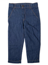 Nino Bambino 100% Organic Cotton Top & Bottom Sets Full Sleeve Checked Shirt & Blue Jeans For Baby Boy.